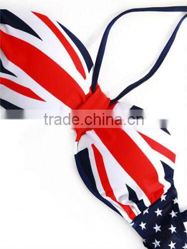 Fashional fushia Ladies Sexy unlined swimwear