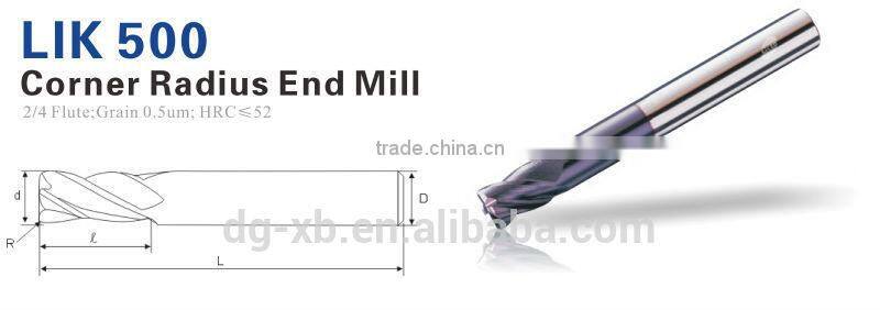 2/4 Flutes cnc tungsten carbide endmill bits