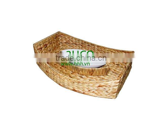 2015 New Product Water Hyacinth Basket for Home Decoration and Furniture