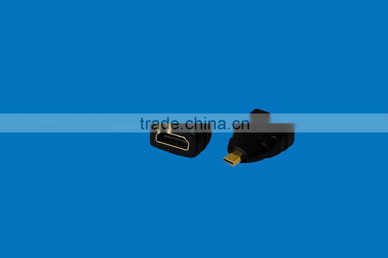 High Quality HDMI A Type Female to Micro HDMI D Male Adapter