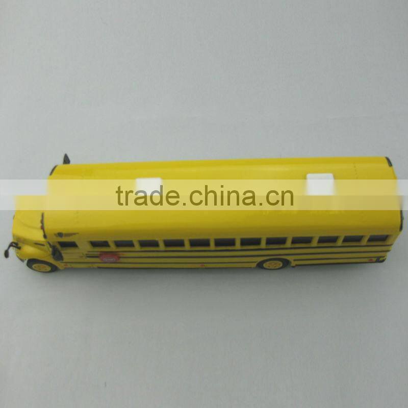 High quality OEM American school bus,die cast school bus model,metal bus toy