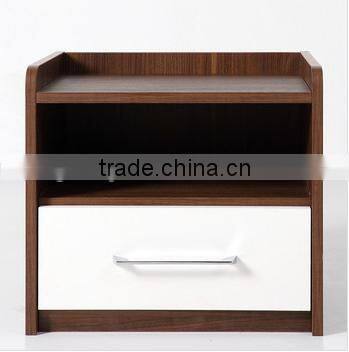 cheap melamine finish night stand/bedside cabinet