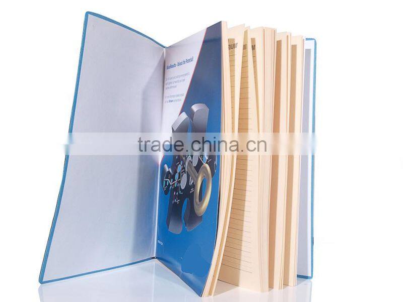 Plastic file folder with fastener, leather presentation folder, a5 file folder