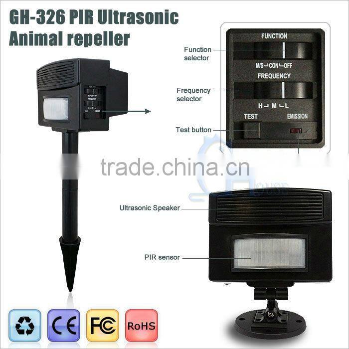 Ultrasonic Animal Repellent GH-326