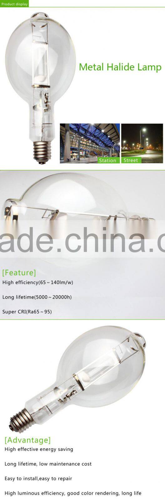 Best price e40 bt shape 1000w metal halide lamp