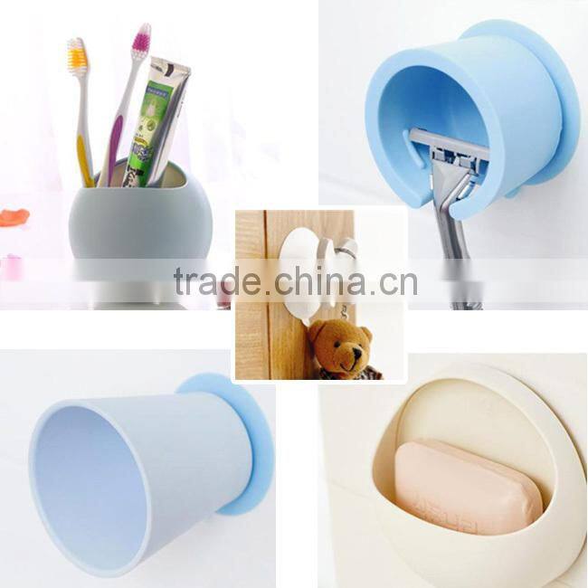 5 Sets Bathroom Sucker/plastic suction sucker