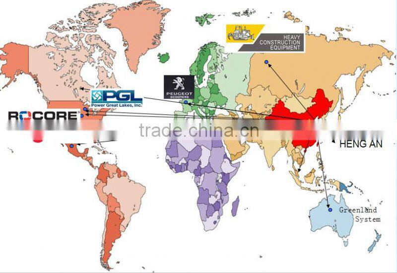 High Performance Aluminum Radiator For Volvo Truck