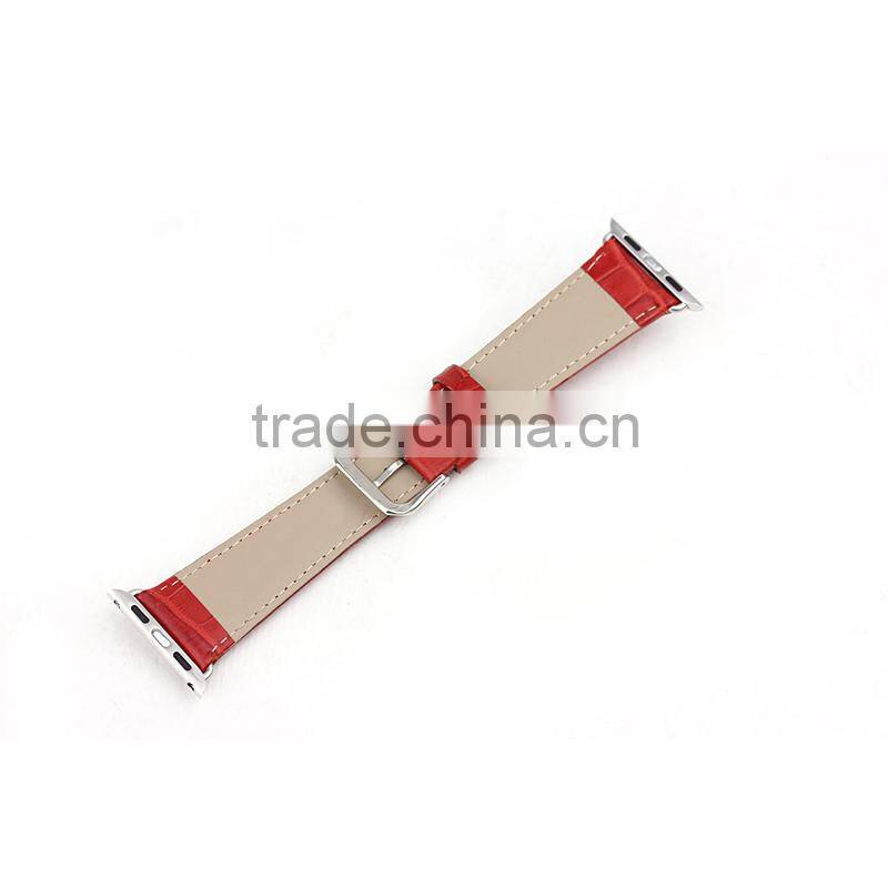 New Arrival Genuine Leather Replacement Strap For Apple Watch iWatch
