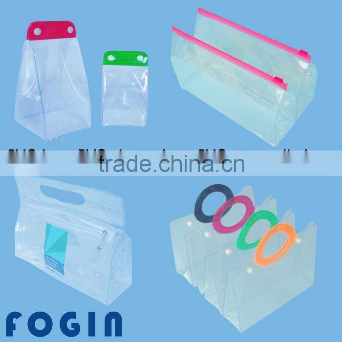 PVC bag with hanger