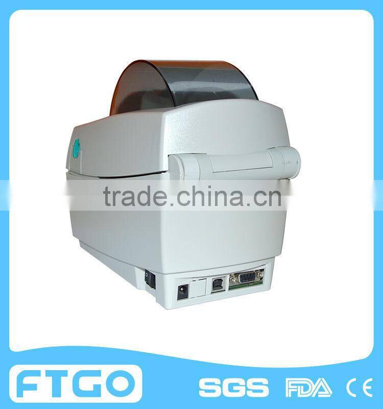 LP2824 easy operate mini portable desktop barcode thermal label printer