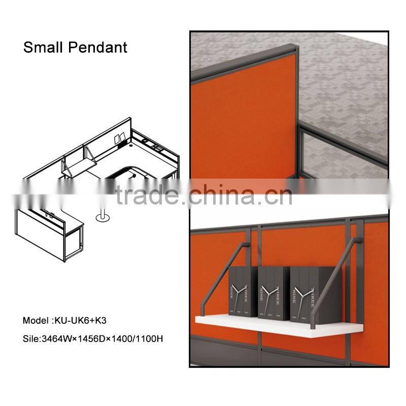 KU-UK6+K3 Modern And Practical Office Use Computer Workstation Commercial Office