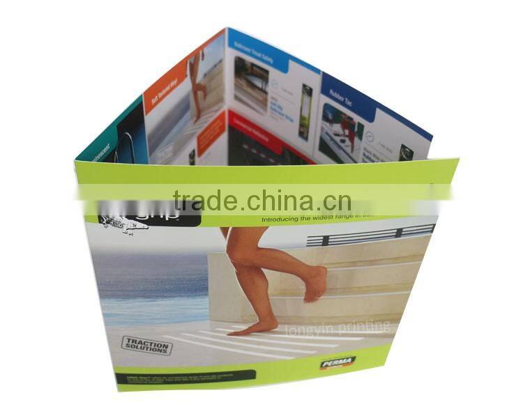 Full color flyer, leaflet, folding printing in China