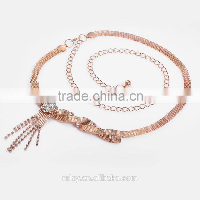 Wholesale fashion crystal rhinestone chain Brightness F1-80100