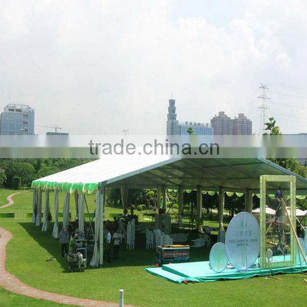 Aluminum frame pavilion tent with windows for outdoor party