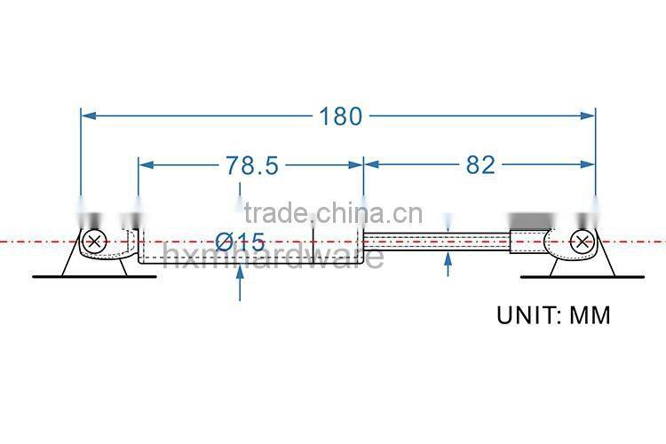 reliable hot sale gas spring for cabinet door HXM1809