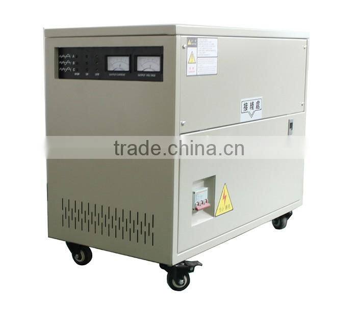 150KVA 3 Phase voltage regulator for CNC Milling Machine