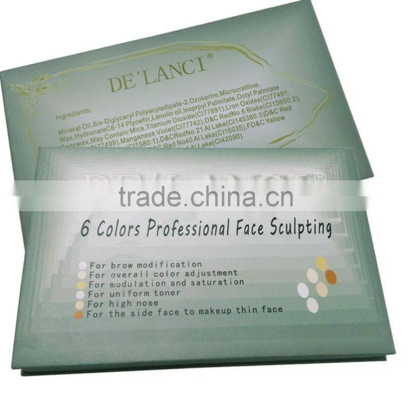 Face makeup cosmetics makeup palette Waterproof makeup pressed powder