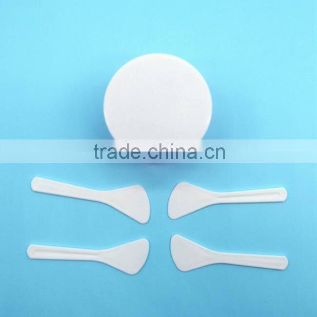 8# plastic cosmetic scoop ,cosmetic spatula