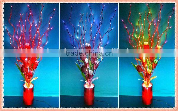 Plastic Flower Making / Artificial Flowers Making for Home Decoration