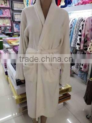 women wholesale coral fleece microfiber leopard bathrobe