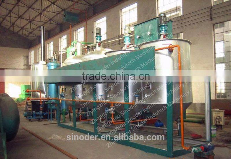 hot sales in Africa! 3T/D edible oil refining machine crude oil refinery for sale mini oil refinery