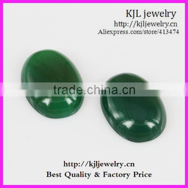 KJL-BD5344 Wholesale Natural flatback egg shape tiger eye Gemstones lose beads 7X18X25mm