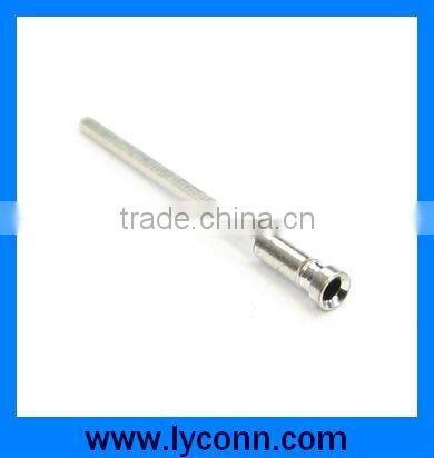 gold plated connector brass round/ female