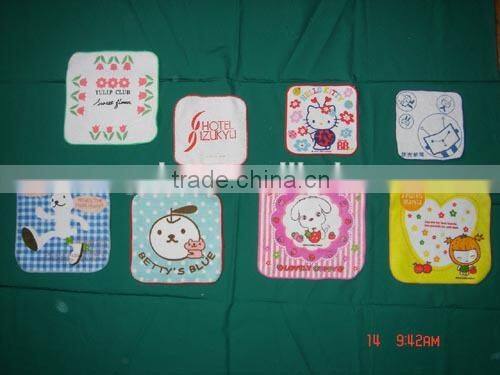 21*21.5cm face towel children towel