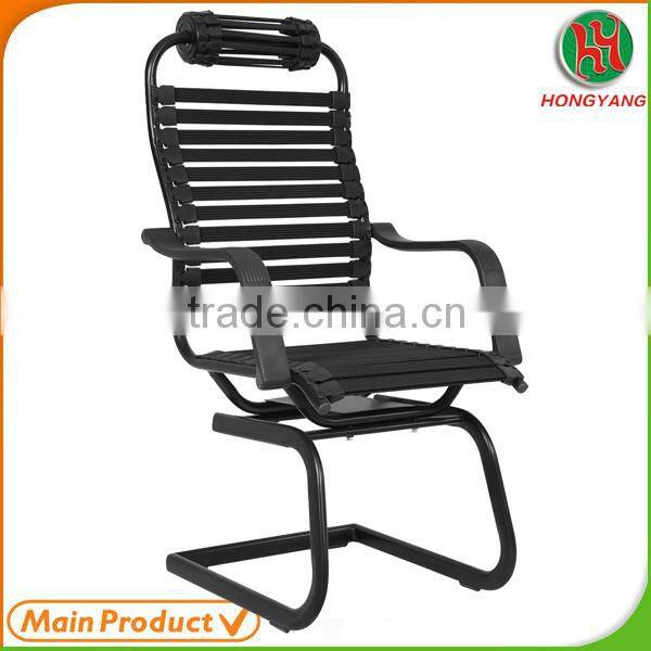 2014 Bungee Chair With Headrest Black Elastic Belts Chair Frame