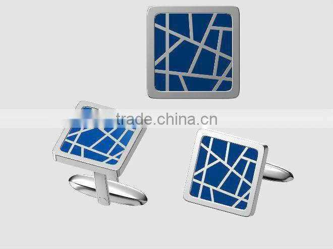 stainless steel BMW logo cufflinks