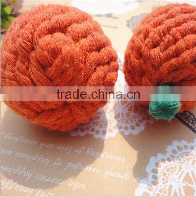 Orange shape rope pet toy imported from china