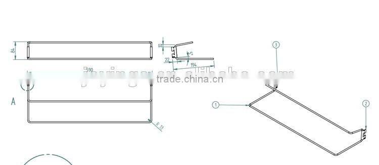 2016 New Creative Waterproof Metal Shoe Rack Designs