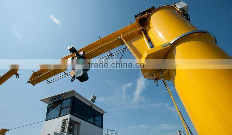 china 360 Degree rotating slewing lift jib crane