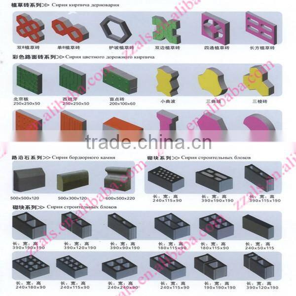 enviromental protection and low price manual brick machine