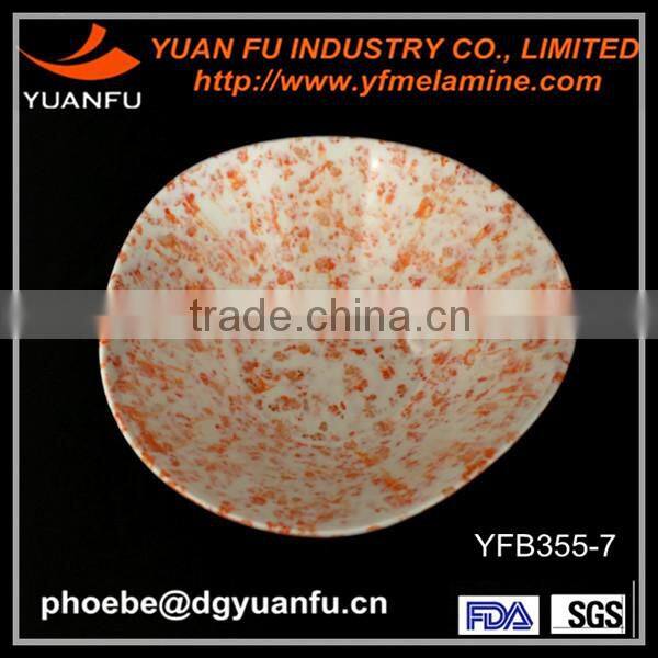 Fashion design melamine salad bowls
