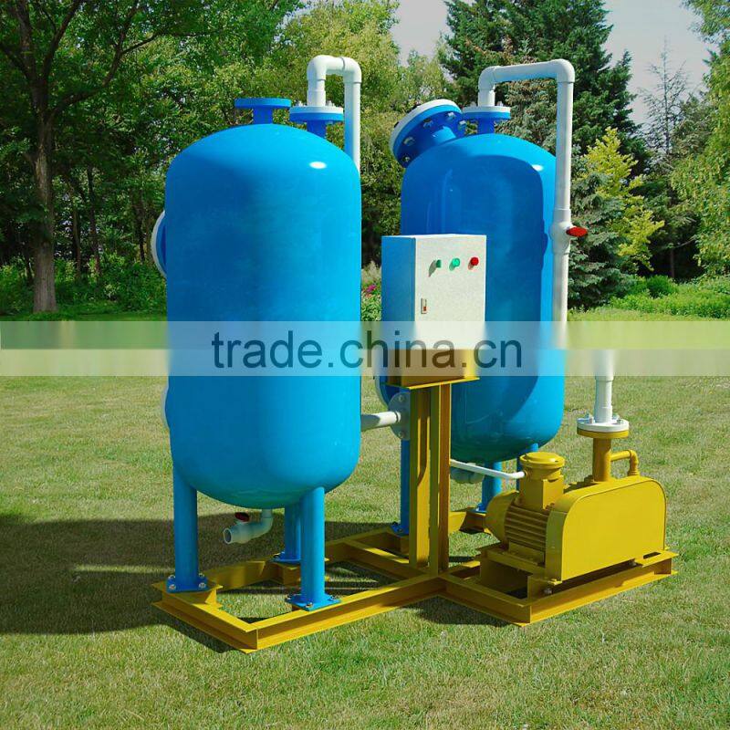 PUXIN Integrated Fiberglass Biogas Desulphurization System with Gas Compressor for Chicken farm with 10000 Chickens