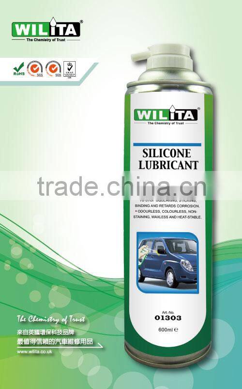 Silicone Lubricant Spray for Car Care Windows & Interior Silicone Spray