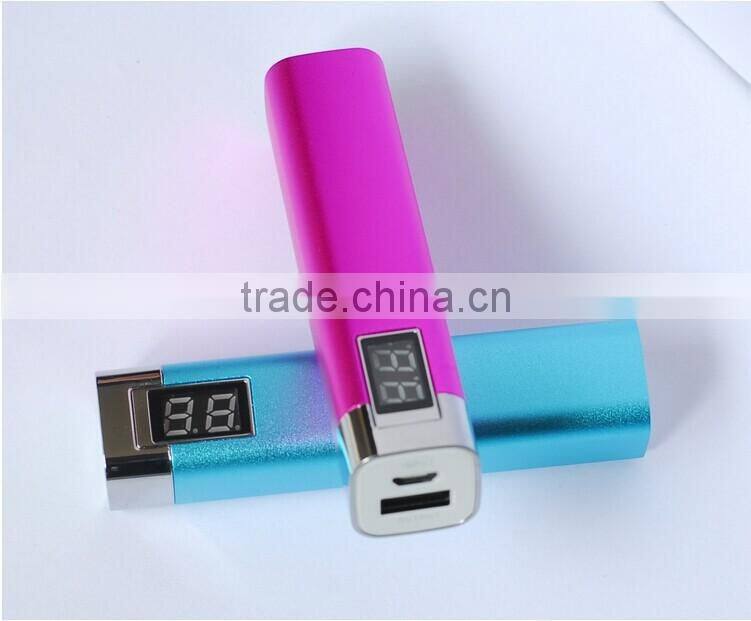 factory supply the cheapest best price portable power bank charger with LCD oled screen display