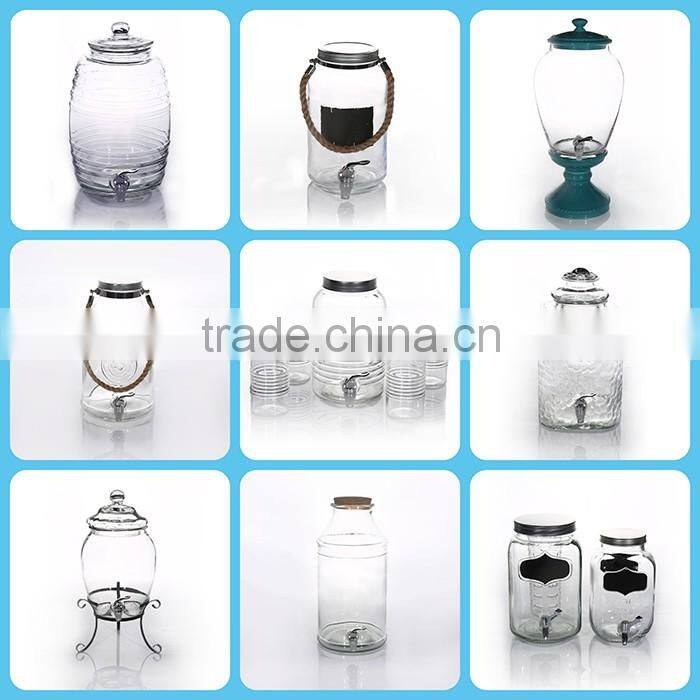 Bulk Buying Drinking Glass Jar Wholesale Market Drink Dispenser Glass
