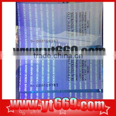 New Design Fashion Hang Label
