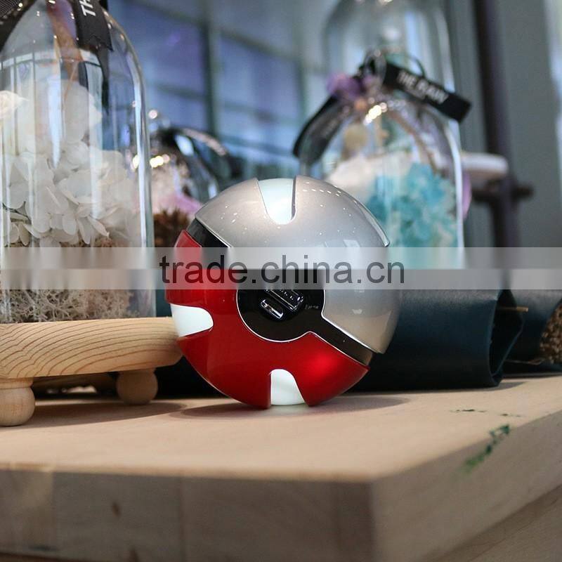 Promotion pokeball power bank 10000mah magic ball pokemon power bank
