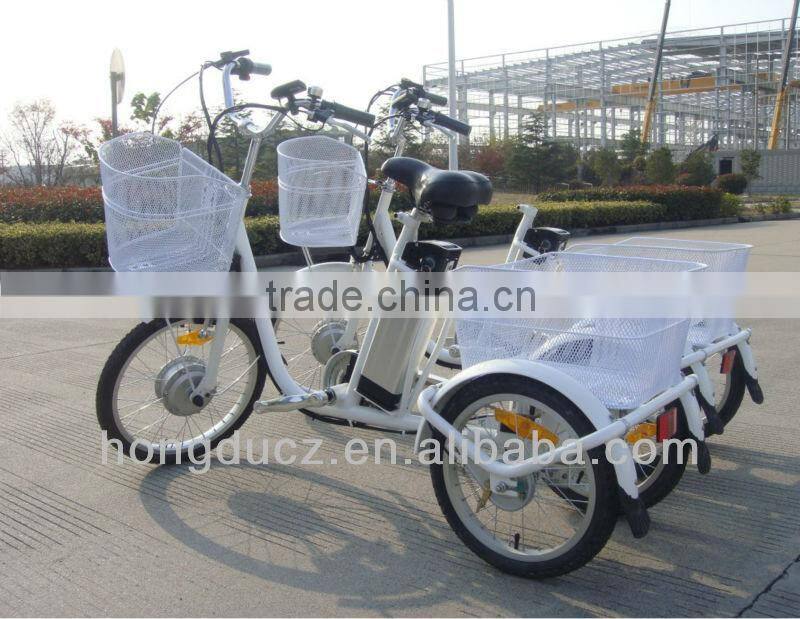 Adults three/3 wheel electric bicycle for old people
