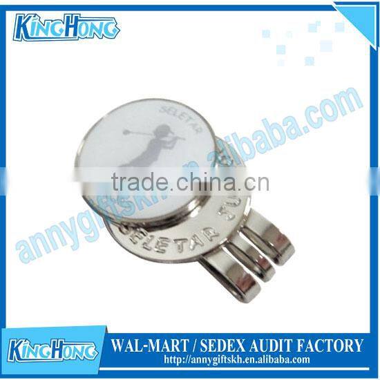 Antique Imitation style and regional feature ball marker golf hat clip