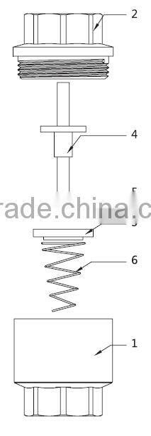 ART.4008 China Wholesale Forged Y Type Brass Check Valve with Stainless Steel Water Filter Strainer Manufacturer Fast Supplier