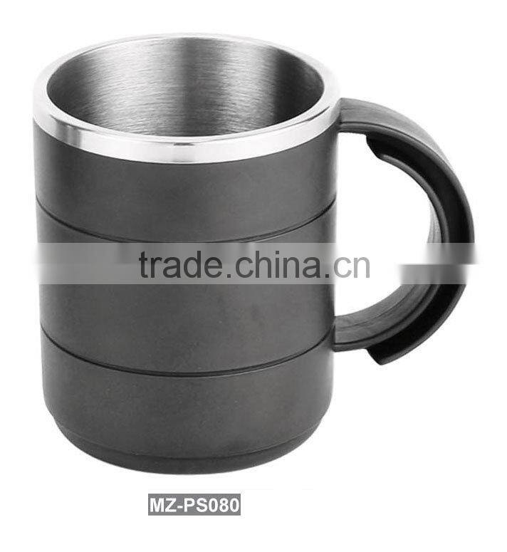 Coffee mug MZ-PS080 450ml travel mug with logo