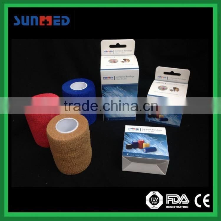 PBT conforming gauze cohesive bandage
