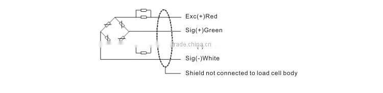 GPB200 75kg 300kg flat weighing load cell