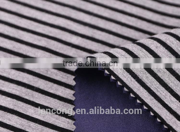 Fashion Spandex Beautiful Stretch Stripes Knit Fabric