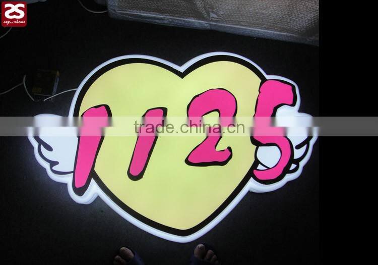 outdoor advertising led vacuum form light boxes