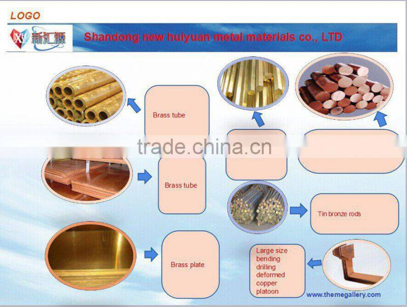 10mm thickness copper plate